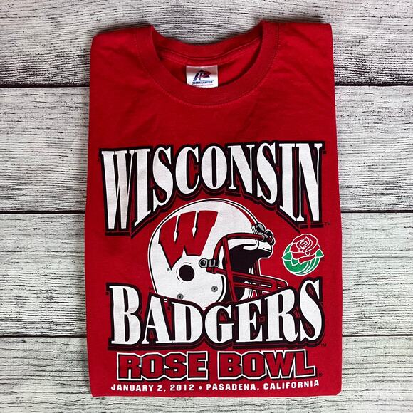 NCAA Other - 2012 Wisconsin Badgers Rose Bowl College Football T-shirt